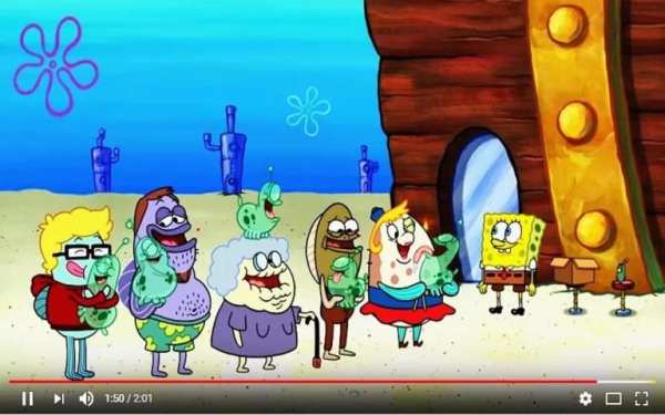 Video SepongeBob Terlengkap! 3 تصوير الشاشة