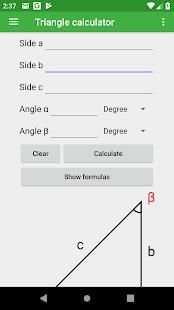 Triangle calculator screenshot 7