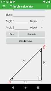 Triangle calculator screenshot 5