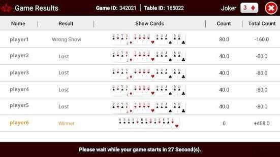 Hero Rummy – Free Online Rummy Games स्क्रीनशॉट 1