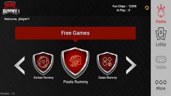 Hero Rummy – Free Online Rummy Games स्क्रीनशॉट 5