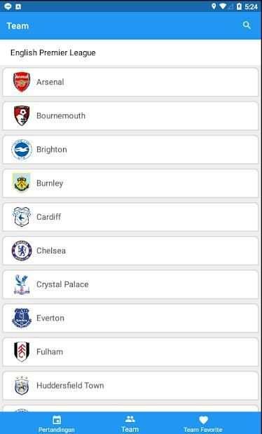 Jadwal Sepak Bola screenshot 1
