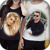 T-Shirt Dual Photo Frame on 9Apps