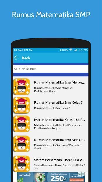 Buku Rumus Matematika Lengkap screenshot 3