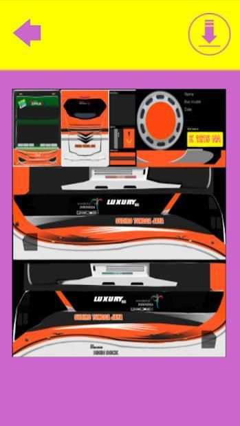 Livery bussid Indonesia screenshot 2
