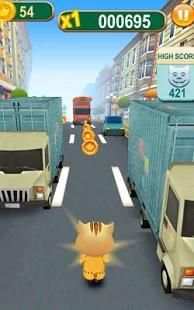Subway Cat Runner -Online Rush स्क्रीनशॉट 3