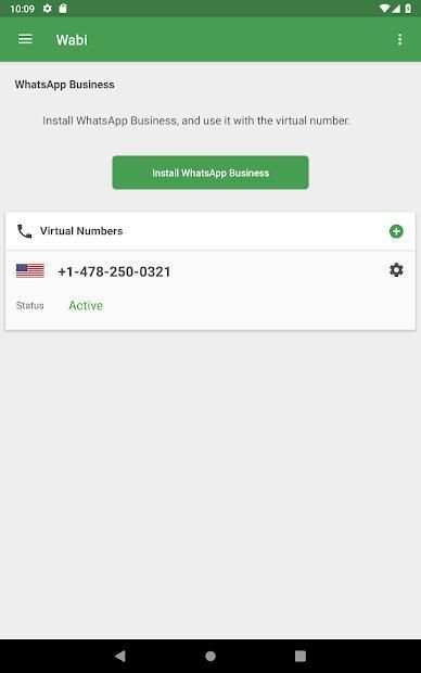 Wabi - Phone Number for WhatsApp Business screenshot 1