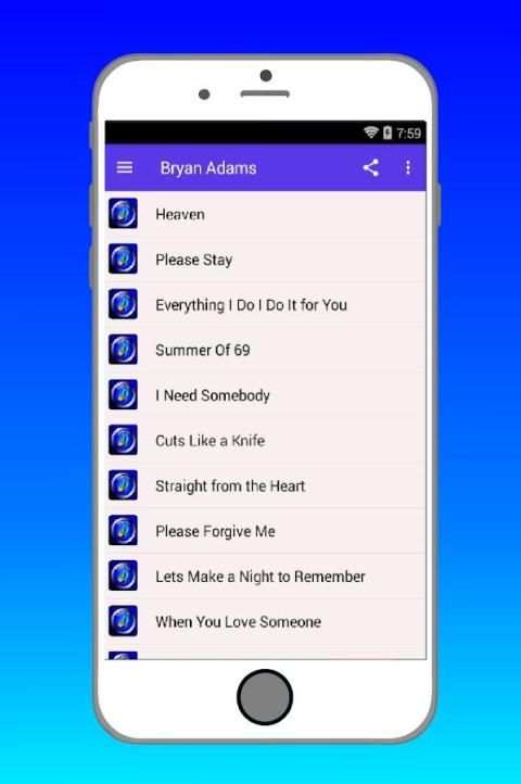 Bryan Adams All Songs screenshot 4