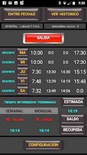 My horario LDn Demo screenshot 3
