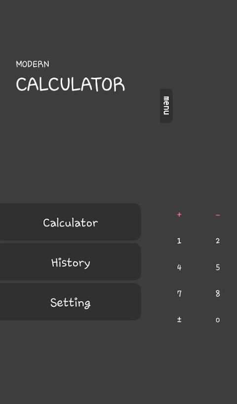 Modern Calculator - 분수계산기 screenshot 6