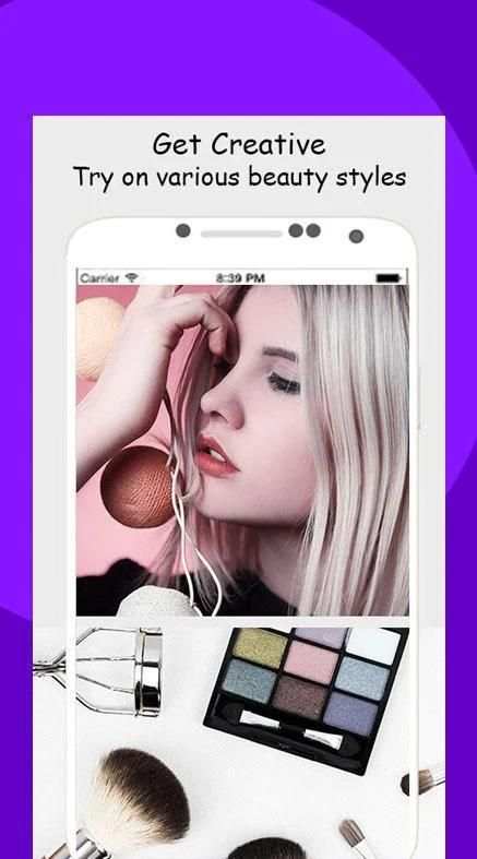 Perfect365 One-Tap Makeover +Guide स्क्रीनशॉट 1
