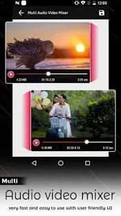 Multi Audio Video Mixer – Audio with Video Mix screenshot 3