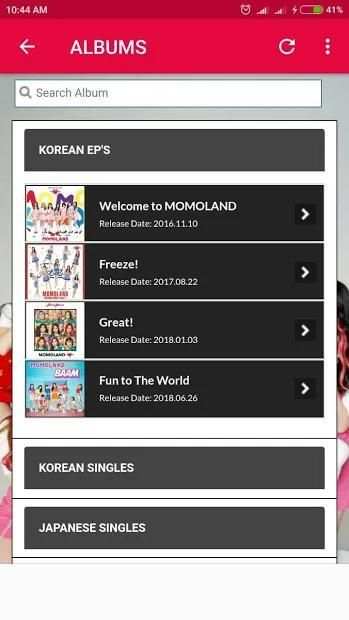 Momoland Lyrics (Offline) screenshot 6