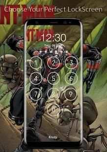 Ant Man Lock Screen Keypad HD screenshot 4