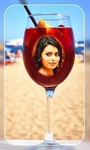 Wine Glass Photo Frames screenshot 1