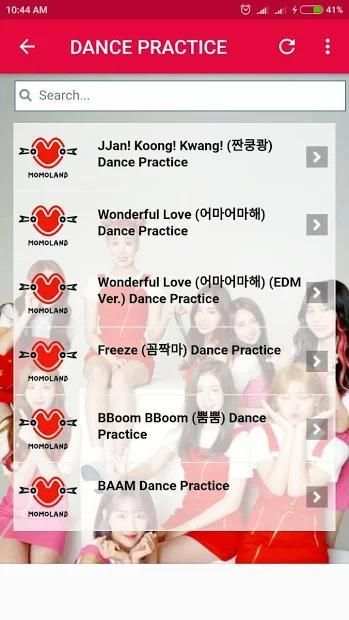 Momoland Lyrics (Offline) screenshot 3