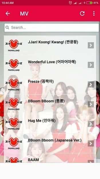 Momoland Lyrics (Offline) screenshot 4