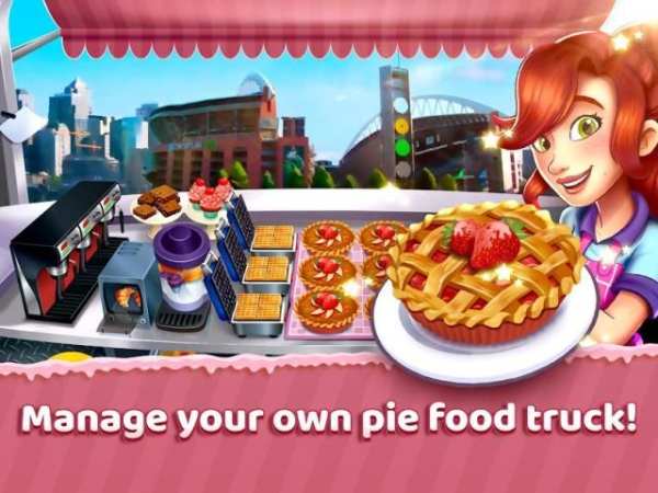 Seattle Pie Truck - Fast Food Cooking Game screenshot 5