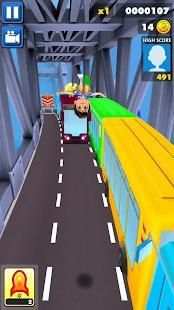 Bus & Train Subway Surf Run screenshot 2
