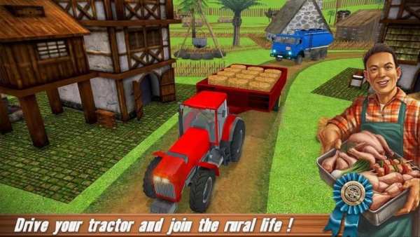 Tractor Farming Sim Offroad Challenge स्क्रीनशॉट 4