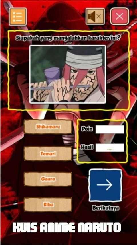 Kuis Anime Naruto Game screenshot 5