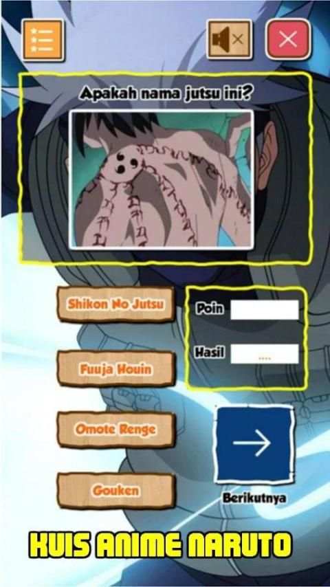 Kuis Anime Naruto Game screenshot 2