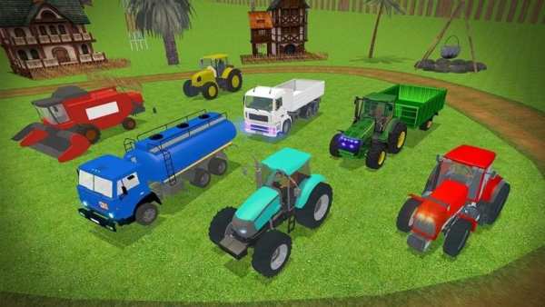 Tractor Farming Sim Offroad Challenge स्क्रीनशॉट 1