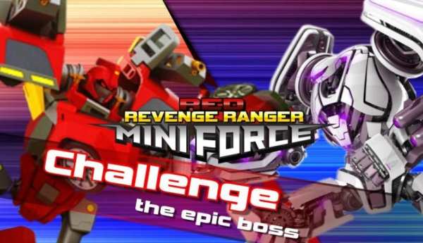 Revenge Red Ranger Mini Force 5 تصوير الشاشة