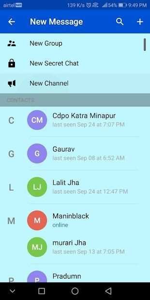 Messenger Lite screenshot 1