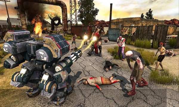 Robot Recall - Zombie War Z screenshot 11