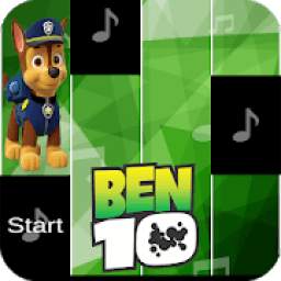 Paw Patrol and Ben 10 Piano Game
