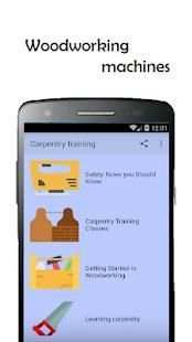 Carpentry training screenshot 3