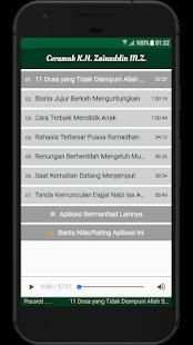 Ceramah Offline K.H. Zainuddin M.Z. 1 screenshot 1