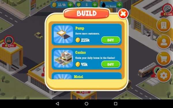Fuel Inc - Gas Station builder sim screenshot 1