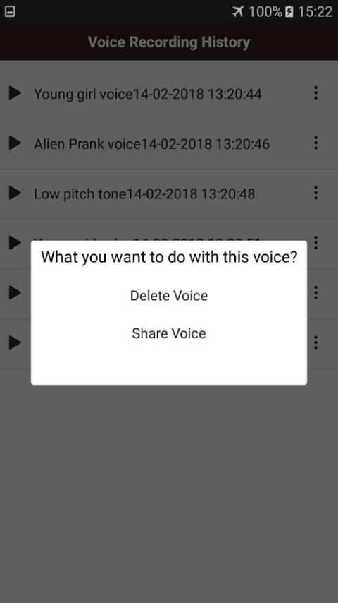 Voice Changer During Call Male To Female screenshot 2