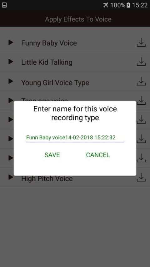 Voice Changer During Call Male To Female screenshot 4