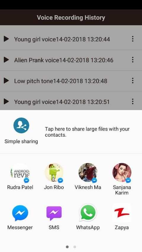 Voice Changer During Call Male To Female screenshot 1