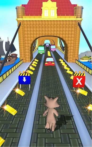 Tom Subway: Endless Cat Running स्क्रीनशॉट 5