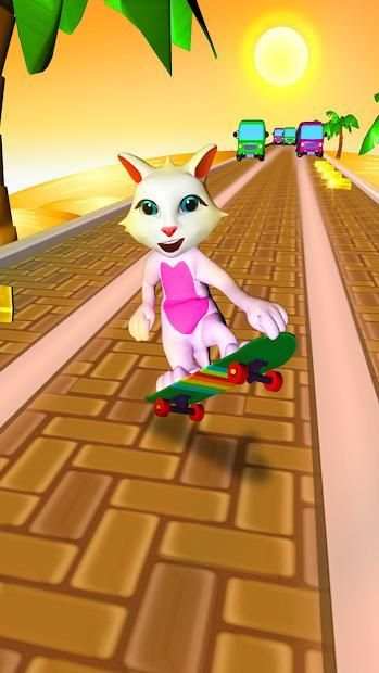 Tom Subway: Endless Cat Running स्क्रीनशॉट 9