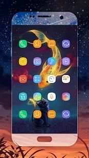 S9 launcher , Samsung Galaxy S9 Icon pack screenshot 1