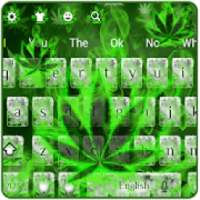 (FREE 2018)Weed Rasta Smoke Keyboard Theme
