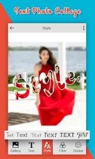 Text Photo Collage Maker screenshot 4