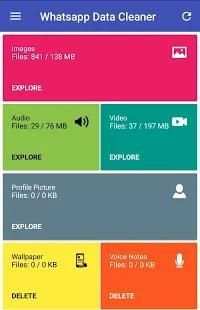 Whatsapp Data Cleaner screenshot 4