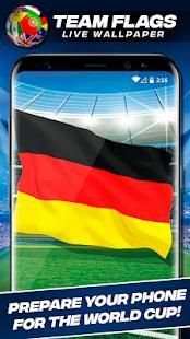 World Cup 2018 Teams Flags Live Wallpaper 3 تصوير الشاشة