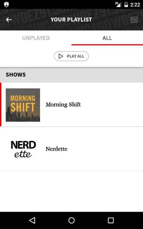 WBEZ स्क्रीनशॉट 9
