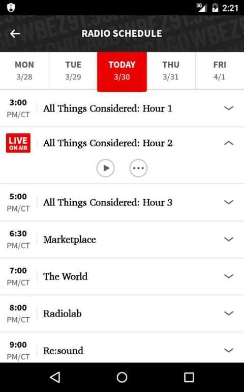 WBEZ स्क्रीनशॉट 10