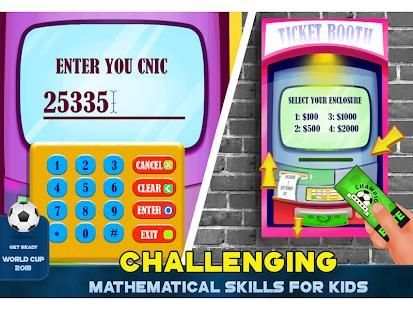 Football Stadium Cashier : Cash Register Game screenshot 1