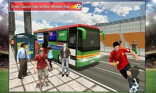 Soccer Fan & Player Bus Driver : Qatar Cup 2022 screenshot 13