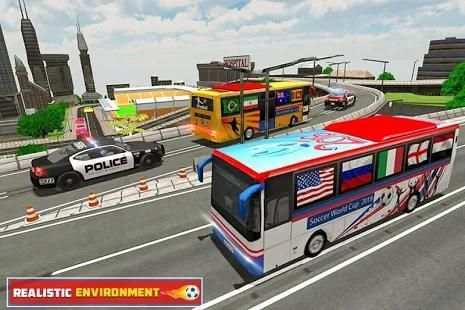 Soccer Fan & Player Bus Driver : Qatar Cup 2022 screenshot 7