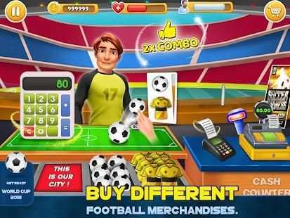 Football Stadium Cashier : Cash Register Game screenshot 2